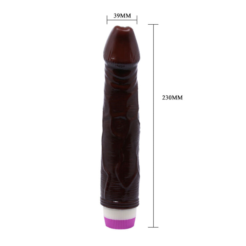 Baile - Waves Of Pleasure Vibrador 23 Cm Marrón