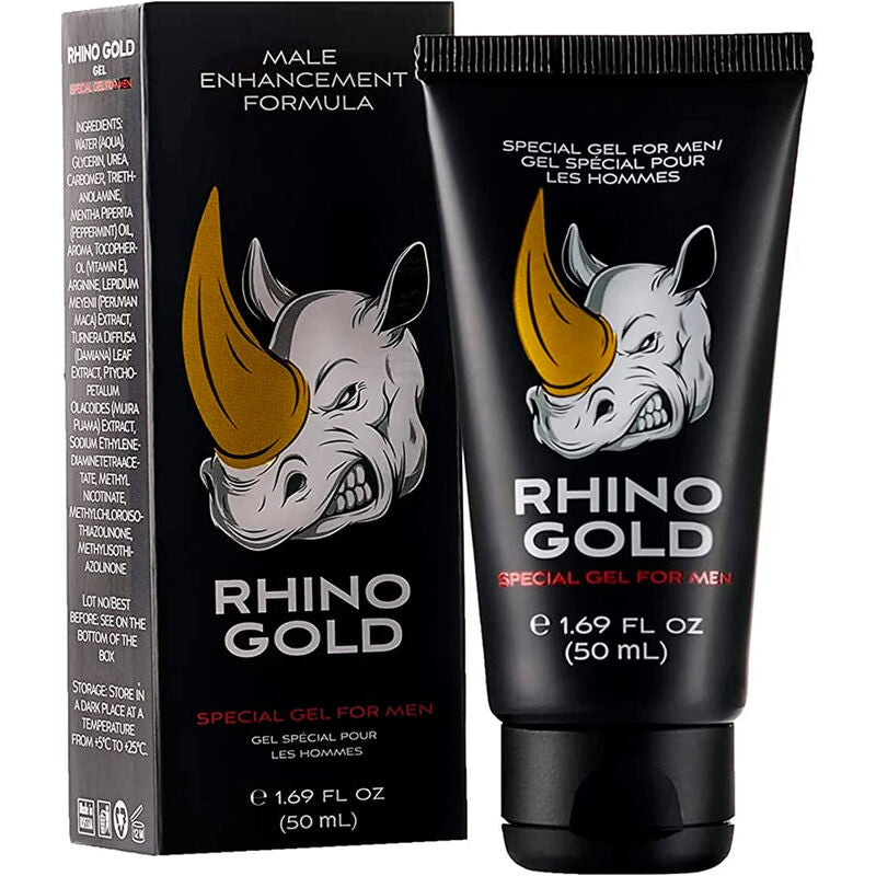 Rhino Gold Gel Íntimo Para Hombres 50 Ml