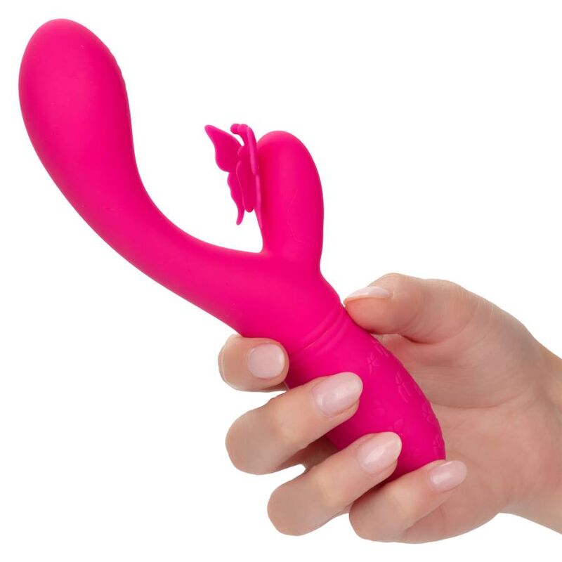 Vibrador California Exotics Butterfly Kiss Flutter Rosa