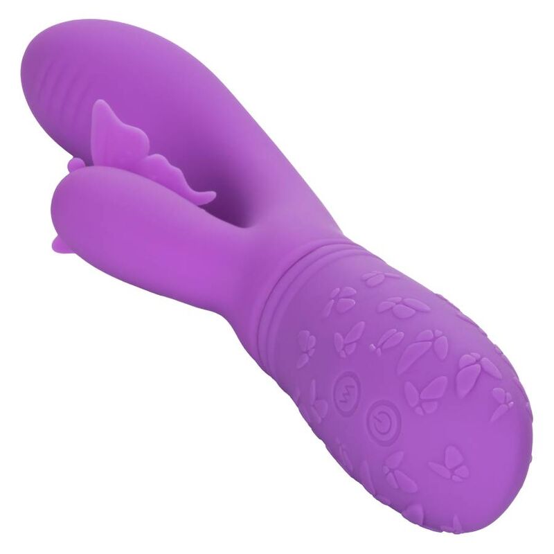 California Exotics Butterfly Kiss Flutter Violeta