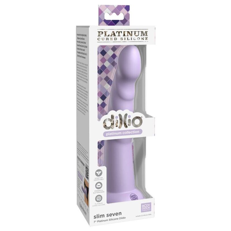 Dillio - Slim Seven 17,78 Cm Violeta