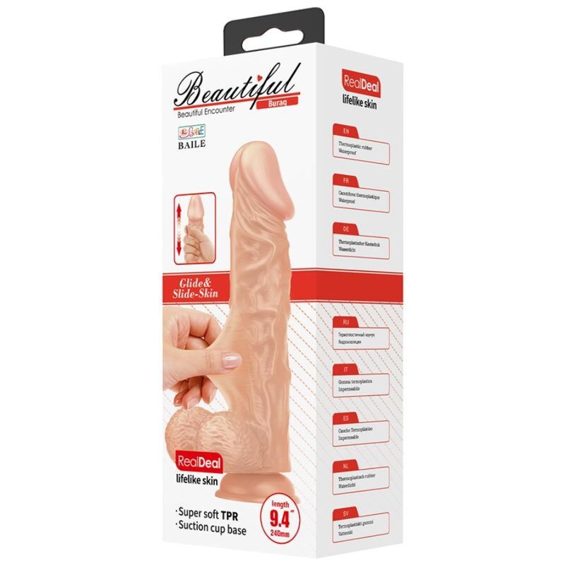 Dildo Realista Con Ventosa Buraq 9.4