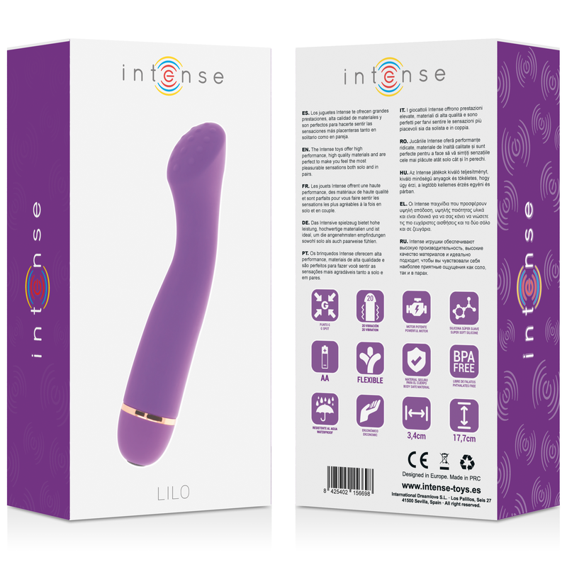Intense - Lilo 20 Speeds Silicone Lila