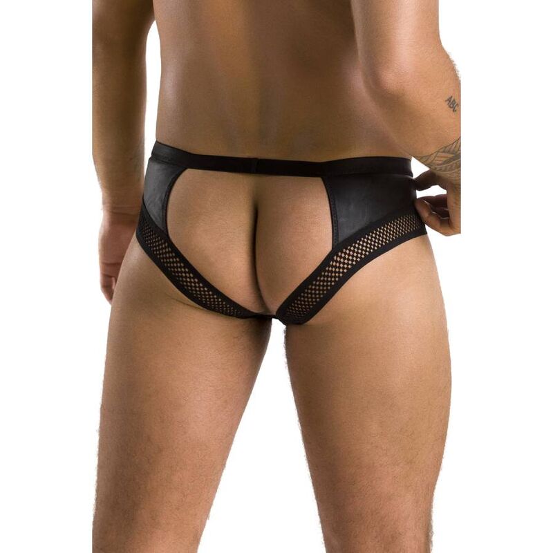 Passion - 030 Slip Abierto Tom Negro S/M