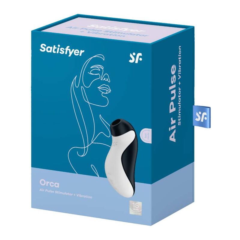 Orca Succionador De Clítoris Double Air Pulse
