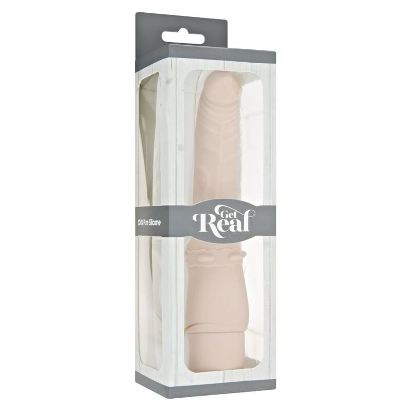Get Real - Classic Smooth Vibrador Natural