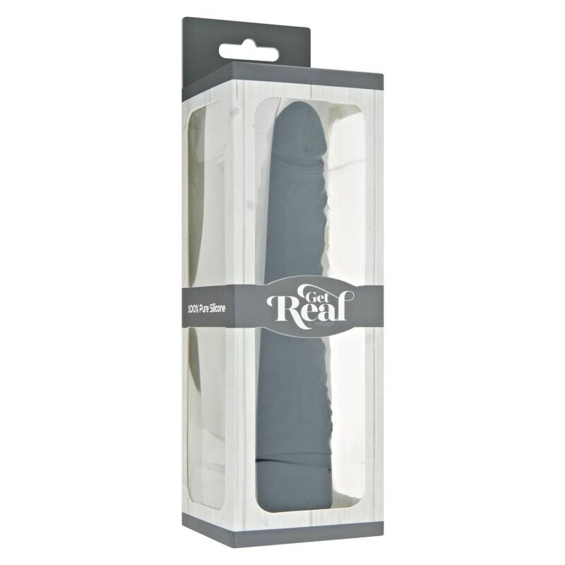 Get Real - Classic Slim Vibrador Negro