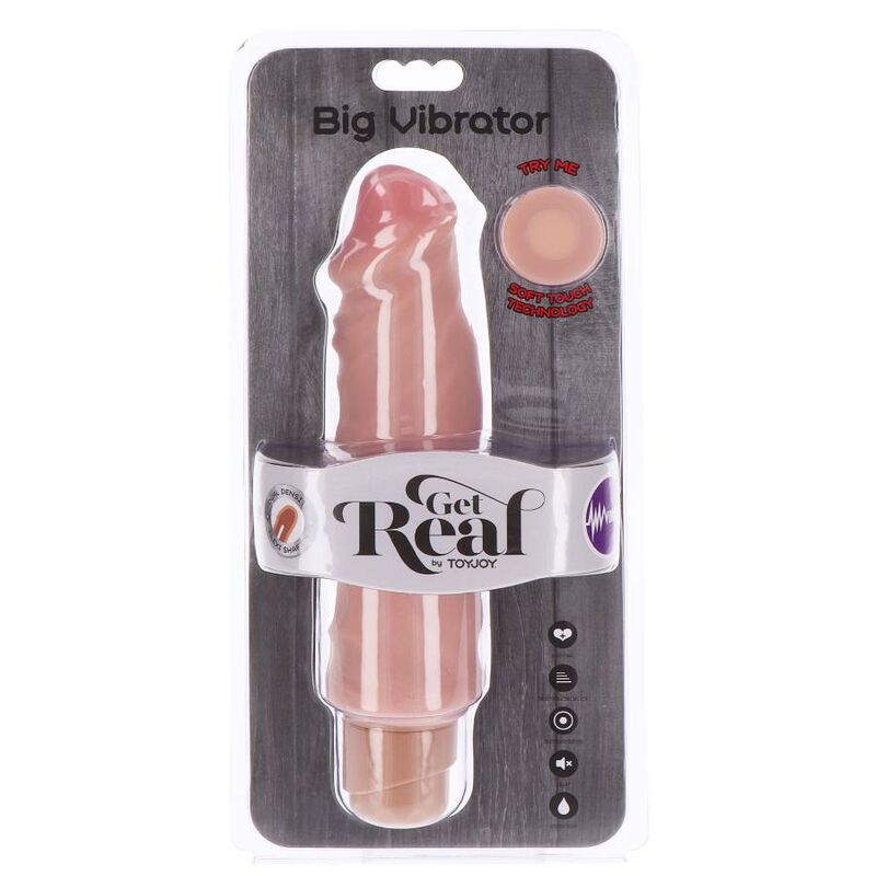 Dual Density Big Vibrador 23cm