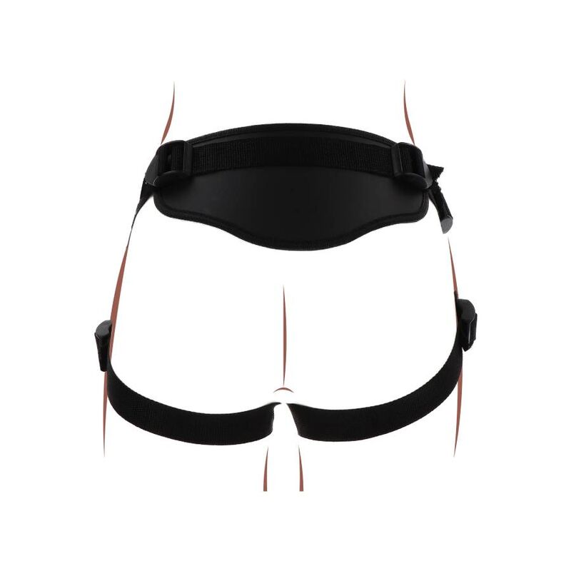 Get Real - Strap-On Deluxe Harnes Negro