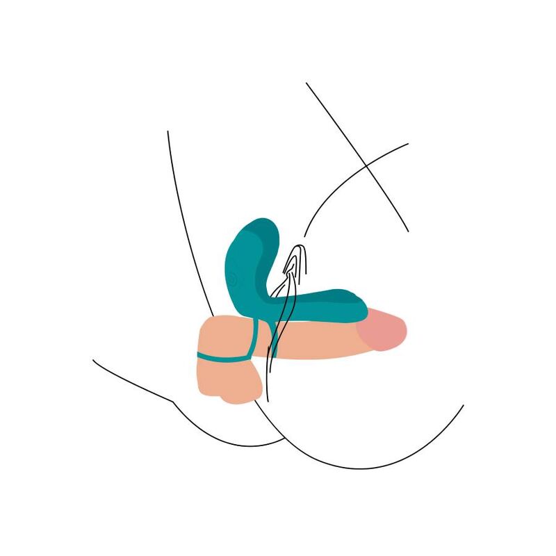 Xocoon Couples Vibrator Ring Verde