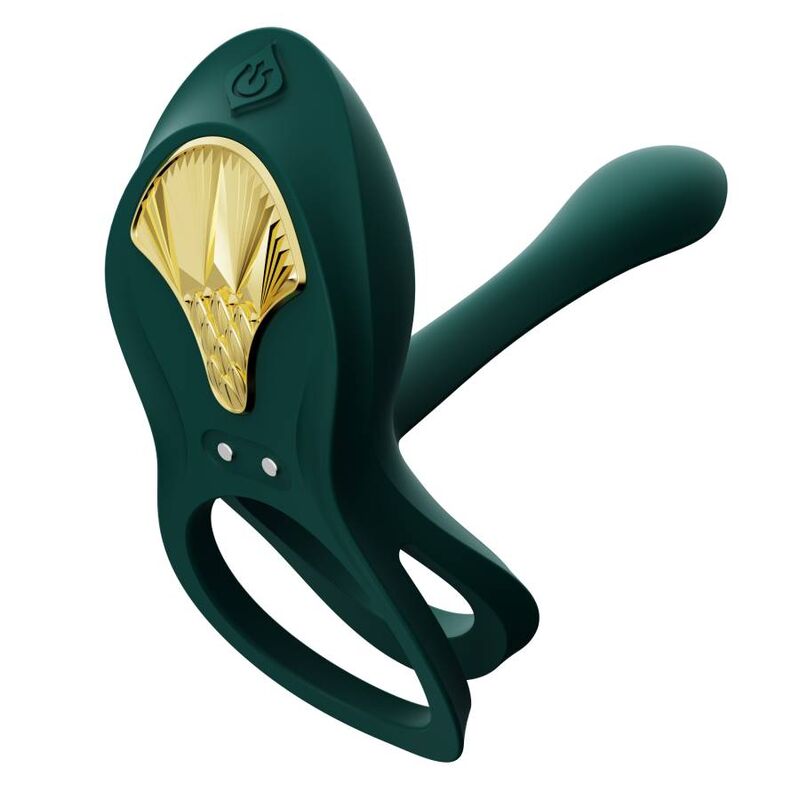 Zolo - Bayek Anillo Vibrador Control Remoto Parejas Verde