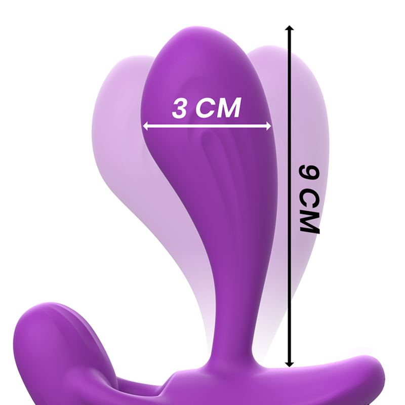 Intense - Shelly Plug Anal Control Remoto Morado