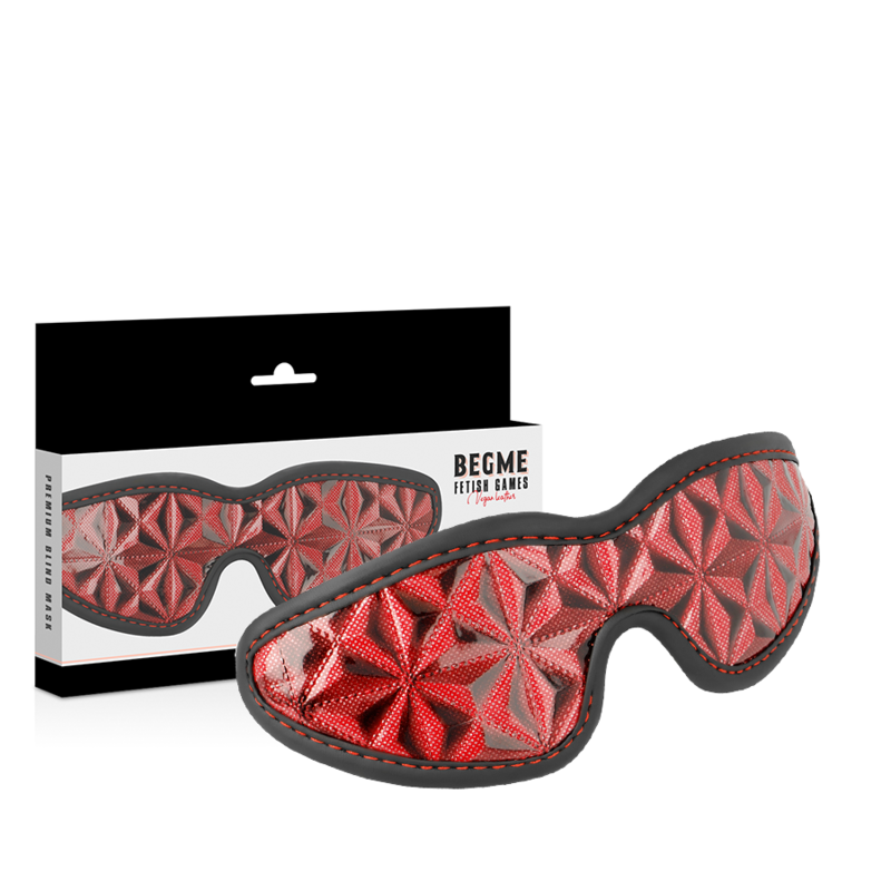 Begme - Red Edition Antifaz Elastico Con Forro De Neopreno