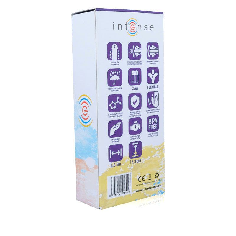 Intense - Susy Vibrador Oscilante Silicona Rabbit Lila