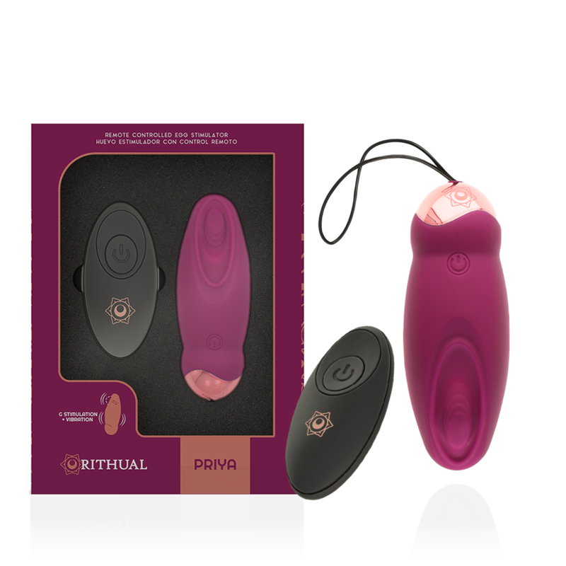 Rithual - Priya Huevo Control Remoto G-Spot + Vibración