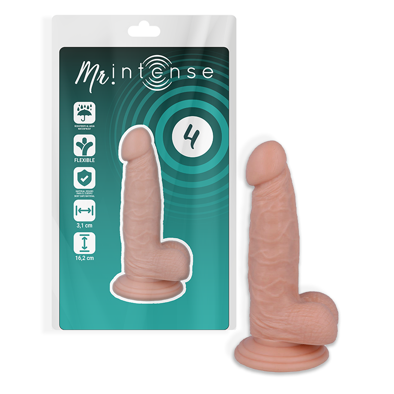 Mr Intense - 4 Pene Realistico 16.2 Cm -O- 3.1 Cm