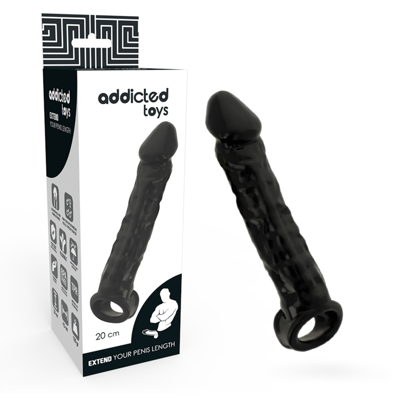 Addicted Toys - Extensor Para El Pene Negro