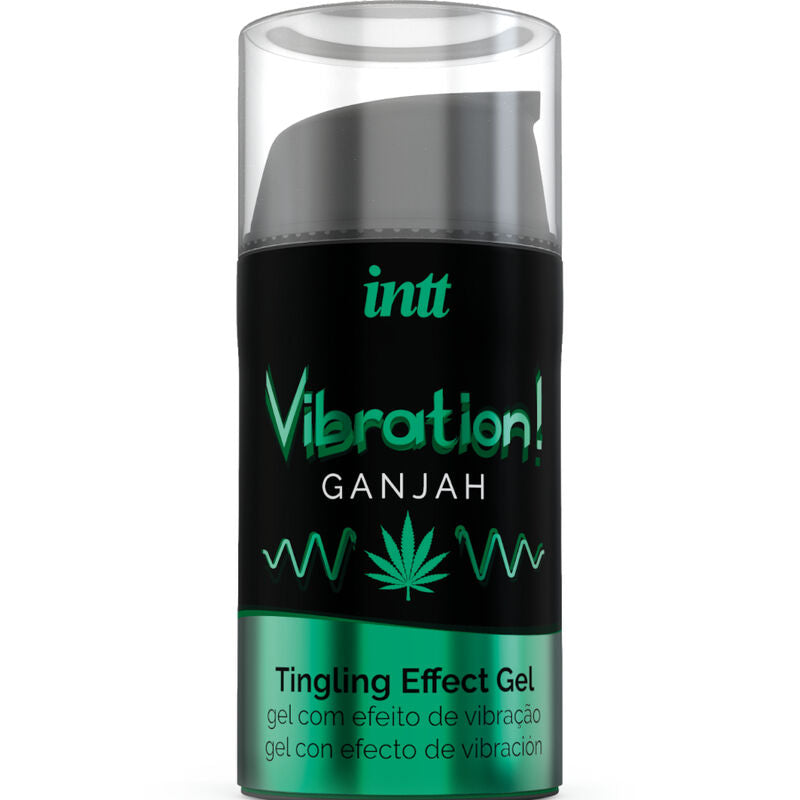 Intt - Potente Estimulante Íntimo Gel Vibrador Liquido Cannabis 15ml
