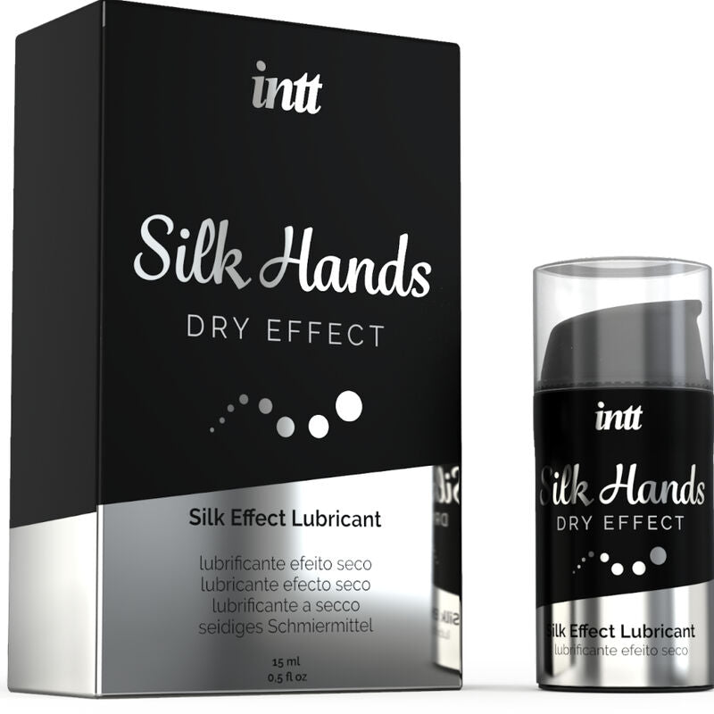 Intt Lubricants - Silk Hands Lubricante Formula Concentrada De Silicona 15 Ml