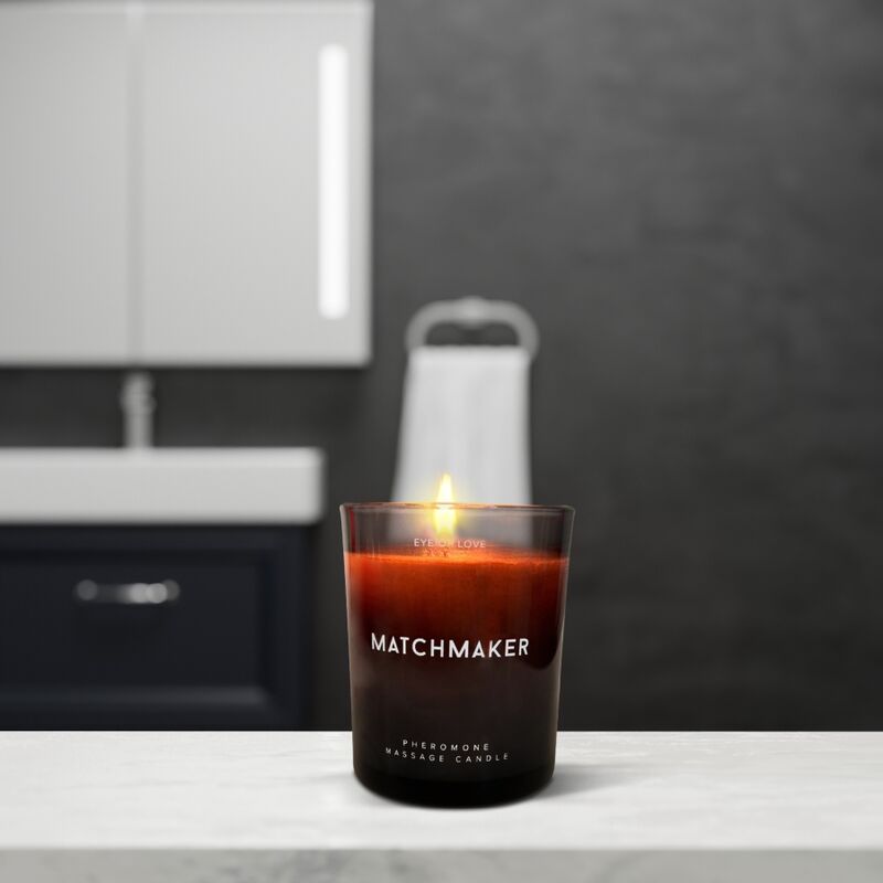 Eye Of Love - Matchmaker Black Diamond Vela De Masaje Para Él 150 Ml