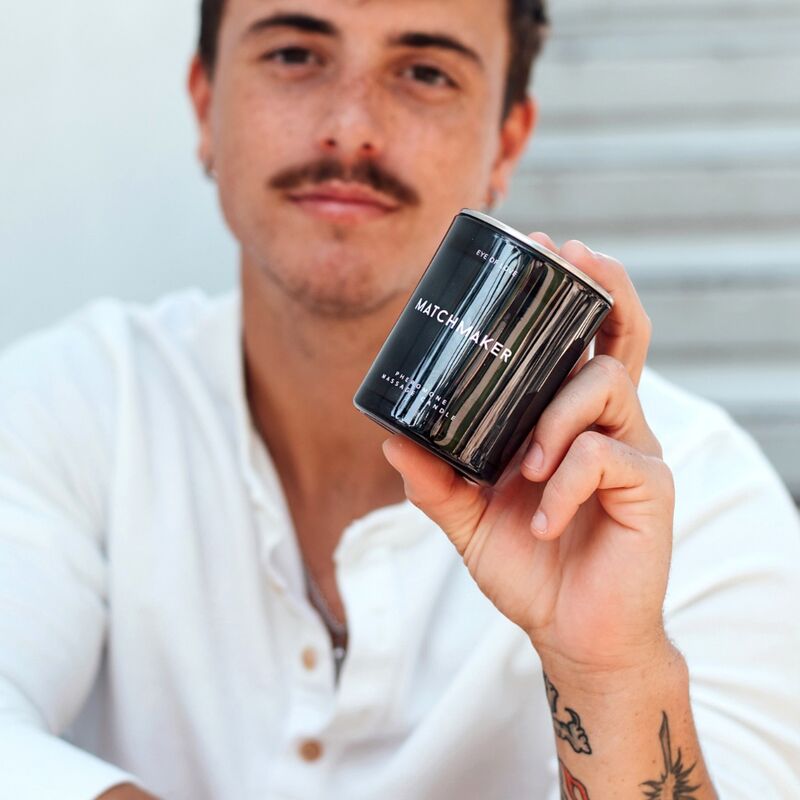 Eye Of Love - Matchmaker Black Diamond Vela De Masaje Para Él 150 Ml