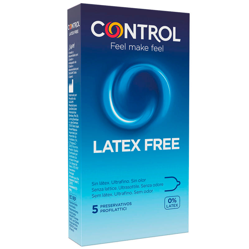 Control - Free Sin Latex Preservativos 5 Unidades
