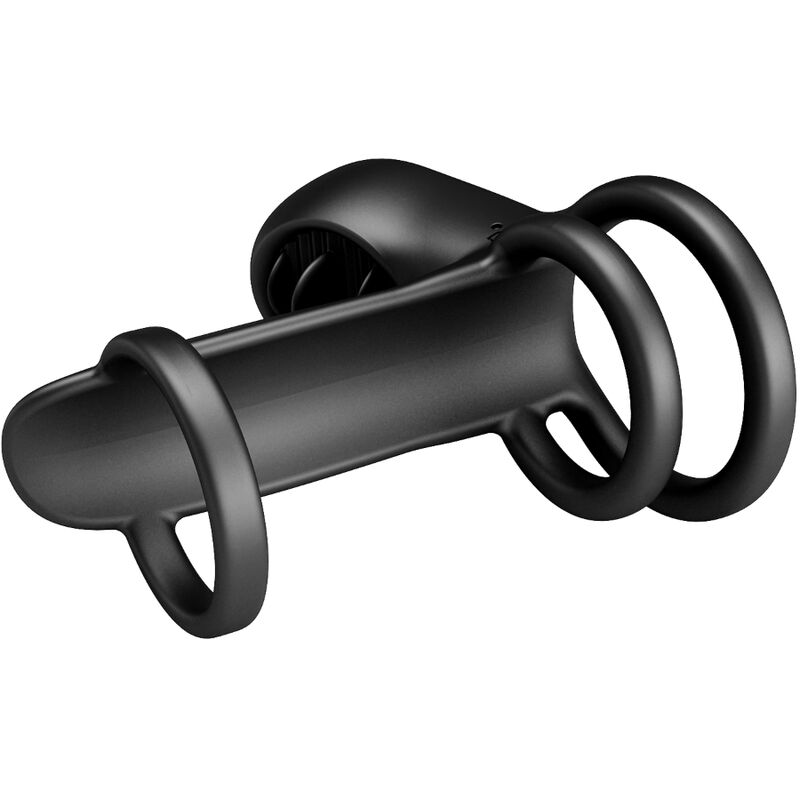 Masturbador Pretty Love Jammy Funda De Pene 12 Vibraciones Con Lengua Recargable Silicona