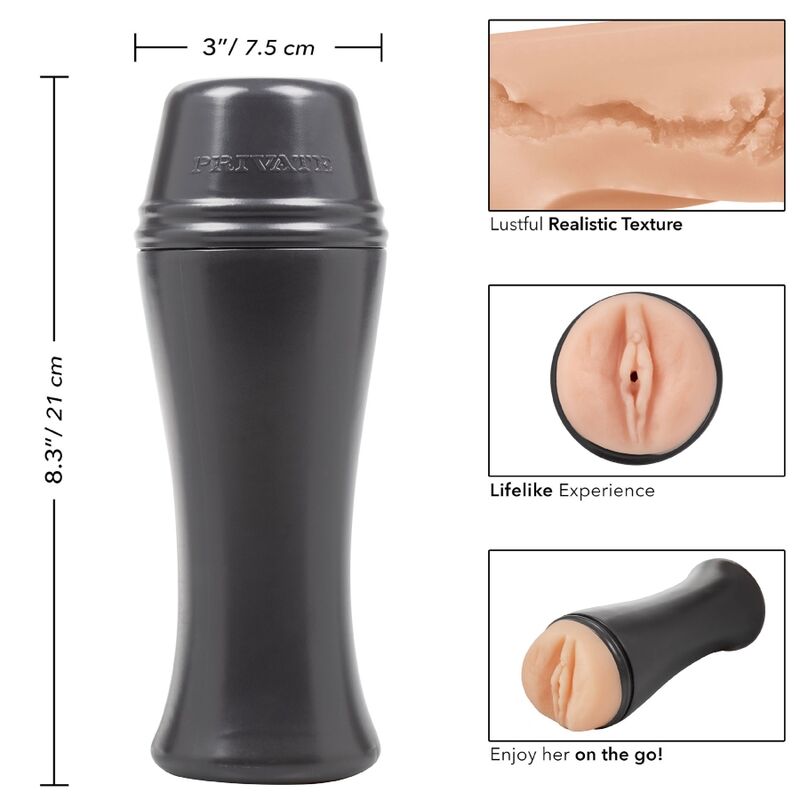 Private - Masturbador Original Vacuum Cup To Go