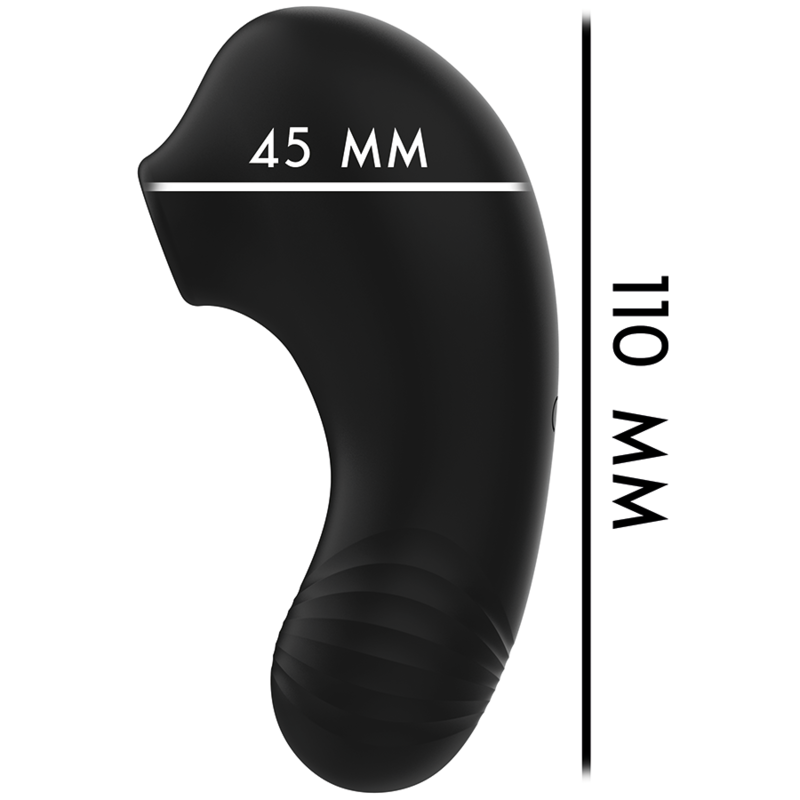 Rithual - Shushu Pro Pocket Estimulador Clitoris 2 Potentes Motores Azabache