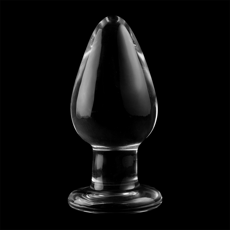 Plug Cristal Nebula Series By Ibiza - Modelo 3 Borosilicato 11 X 5 Cm Transparente