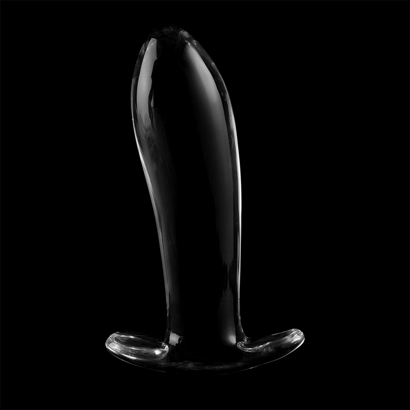 Plug Cristal Nebula Series By Ibiza - Modelo 5 Borosilicato 12.5 X 3.5 Cm Transparente