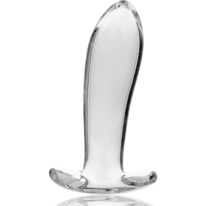 Plug Cristal Nebula Series By Ibiza - Modelo 5 Borosilicato 12.5 X 3.5 Cm Transparente