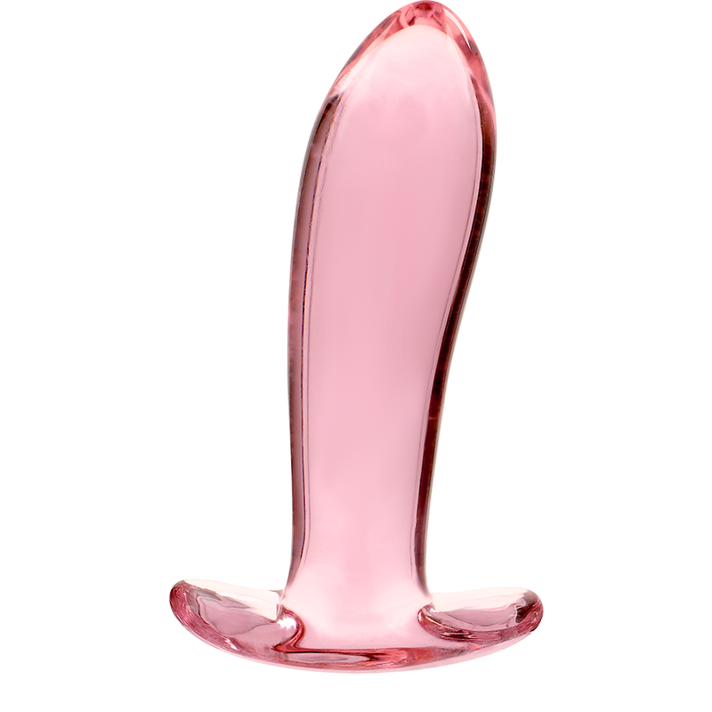 Plug Cristal Nebula Series By Ibiza - Modelo 5 Borosilicato 12.5 X 3.5 Cm Rosa