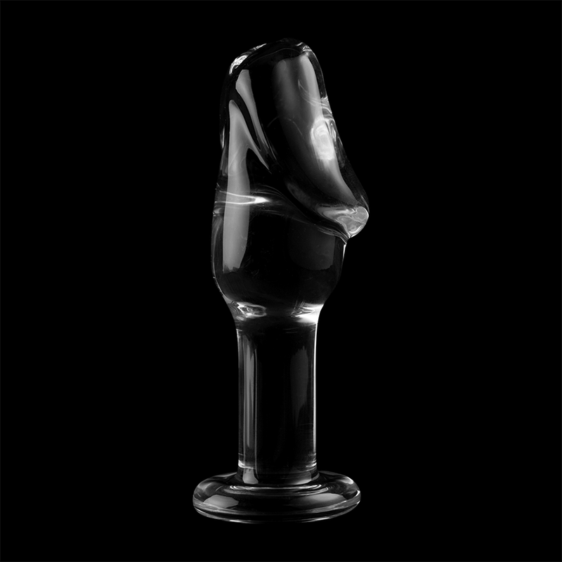 Plug Cristal Nebula Series By Ibiza - Modelo 6 Borosilicato 12.5 X 4 Cm Transparente