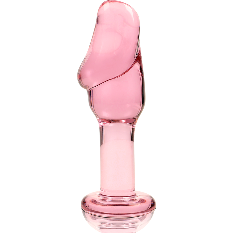 Plug Cristal Nebula Series By Ibiza - Modelo 6 Borosilicato 12.5 X 4 Cm Rosa