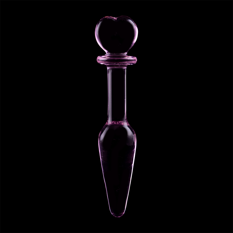 Plug Cristal Nebula Series By Ibiza - Modelo 7 Borosilicato 13.5 X 3 Cm Rosa