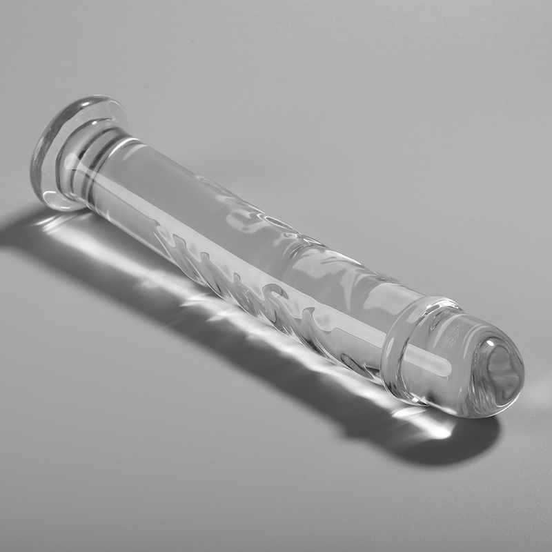 Dildo Cristal Nebula Series By Ibiza - Modelo 16 Borosilicato 18.5 X 3 Cm Transparente