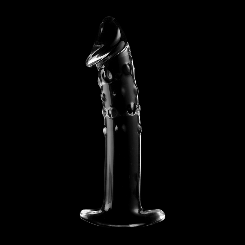 Dildo Nebula Series By Ibiza Modelo 19 Cristal Borosilicato 18.5 X 4 Cm Transparente