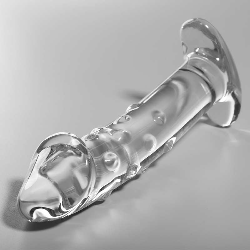 Dildo Nebula Series By Ibiza Modelo 19 Cristal Borosilicato 18.5 X 4 Cm Transparente