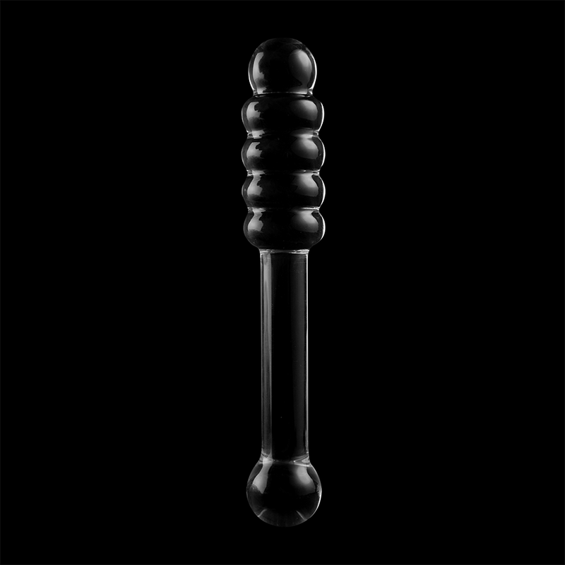 Dildo Nebula Series By Ibiza Modelo 20 Cristal Borosilicato 20.5 X 3 Cm Transparente