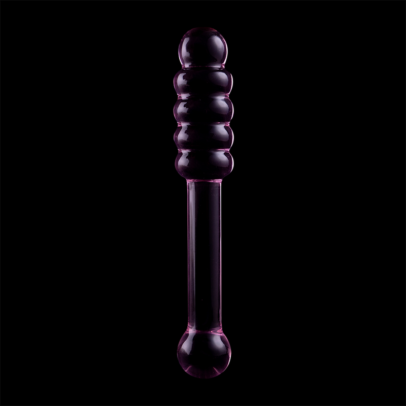 Dildo Nebula Series By Ibiza Modelo 20 Cristal Borosilicato 20.5 X 3 Cm Rosa