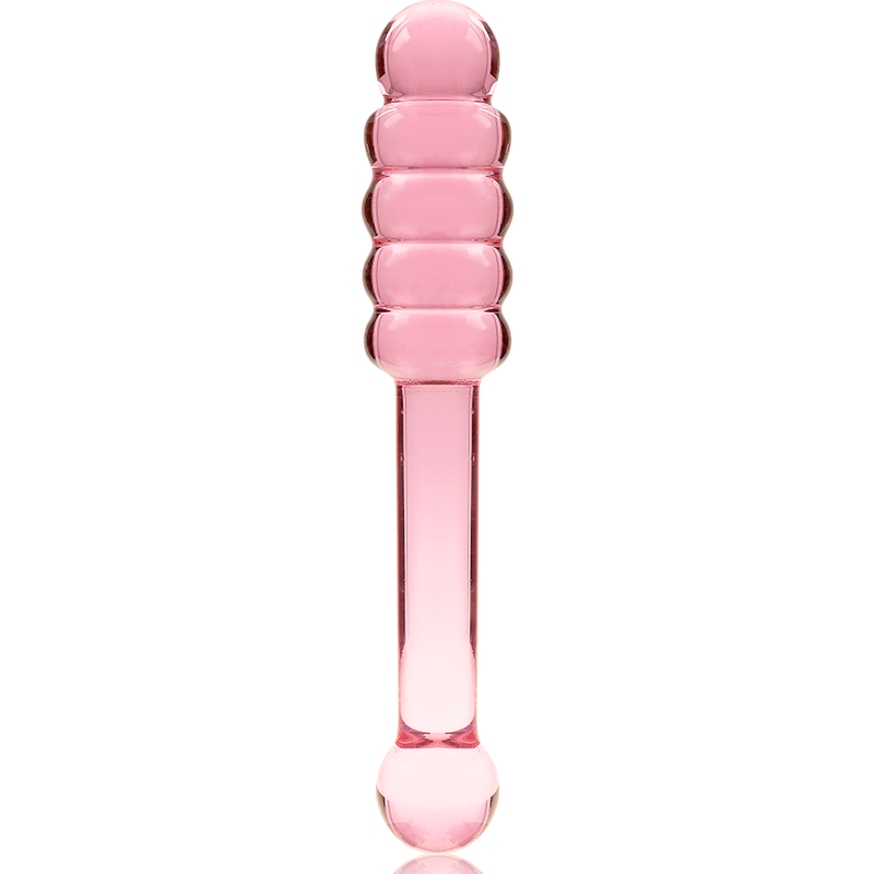 Dildo Nebula Series By Ibiza Modelo 20 Cristal Borosilicato 20.5 X 3 Cm Rosa