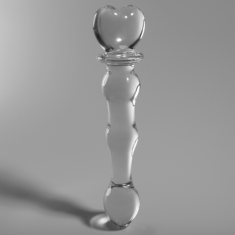 Dildo Nebula Series By Ibiza Modelo 21 Cristal Borosilicato 20.5 X 3.5 Cm Transparente