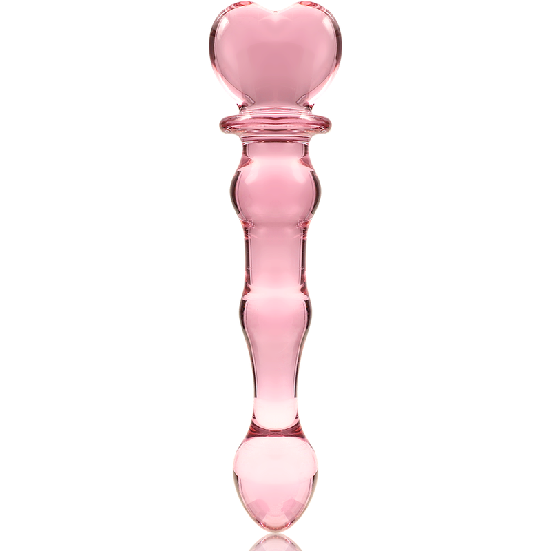 Dildo Nebula Series By Ibiza Modelo 21 Cristal Borosilicato 20.5 X 3.5 Cm Rosa