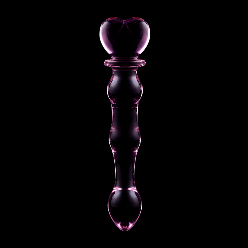 Dildo Nebula Series By Ibiza Modelo 21 Cristal Borosilicato 20.5 X 3.5 Cm Rosa