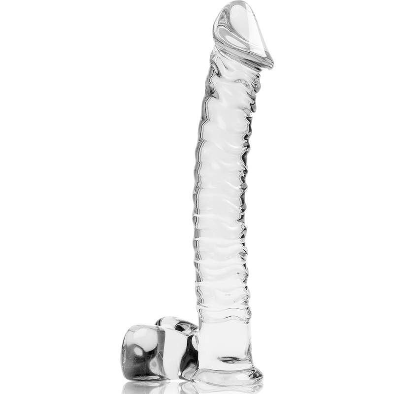 Dildo Nebula Series By Ibiza Modelo 23 Cristal Borosilicato 21.5 X 4 Cm Transparente
