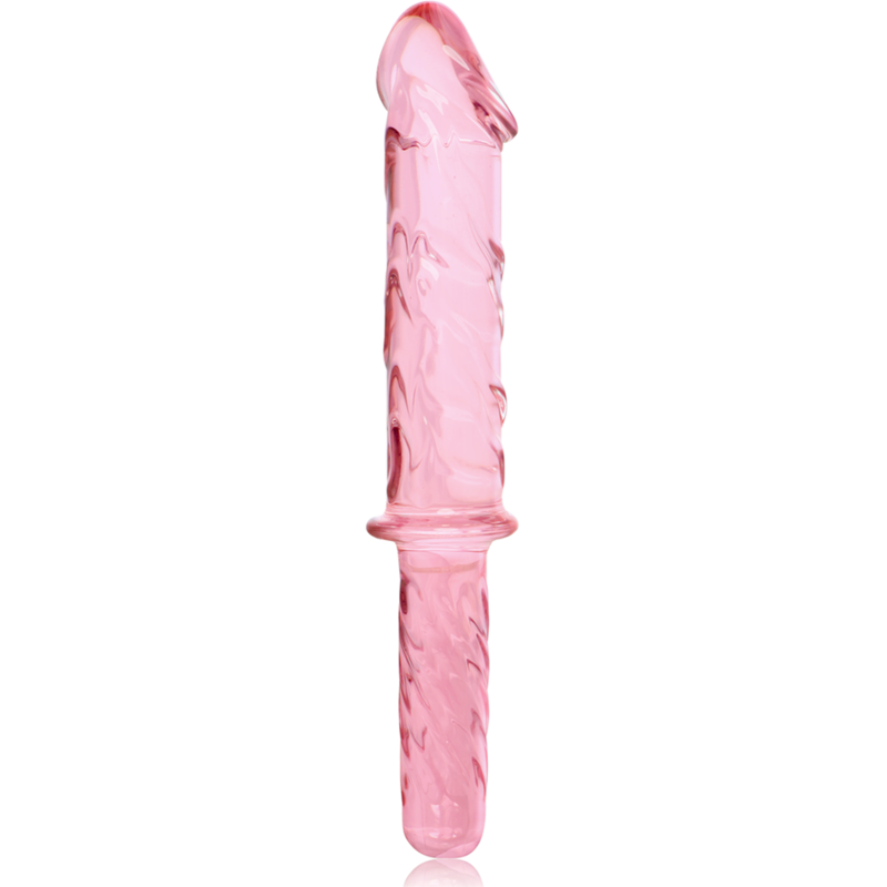 Dildo Nebula Series By Ibiza Modelo 24 Cristal Borosilicato 28.5 X 5 Cm Rosa