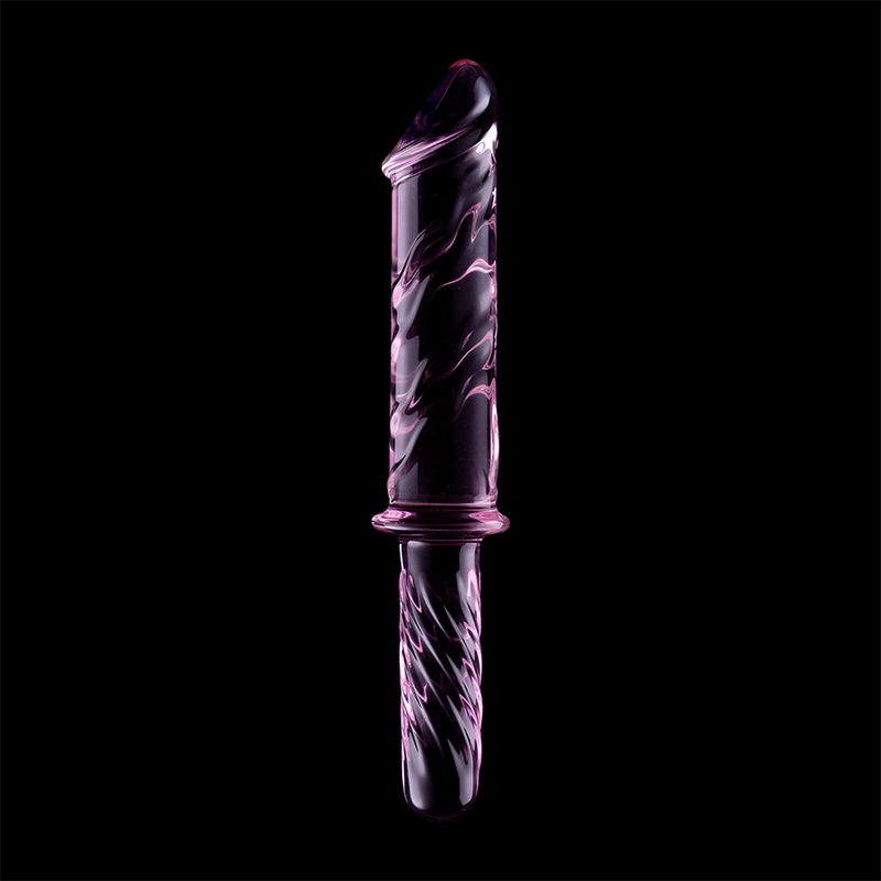 Dildo Nebula Series By Ibiza Modelo 24 Cristal Borosilicato 28.5 X 5 Cm Rosa