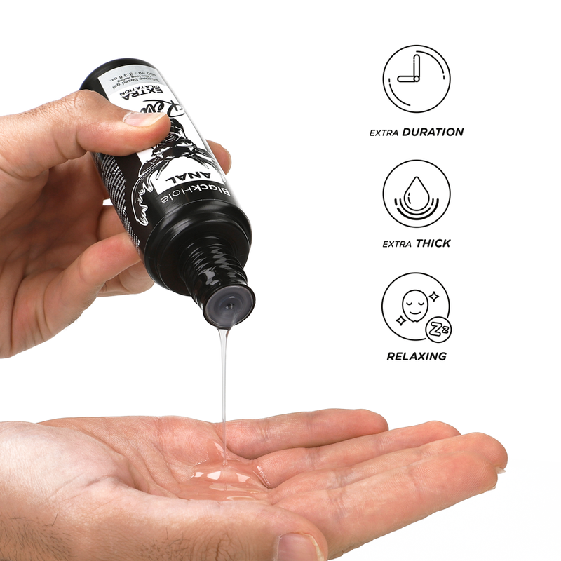 Black Hole - Base Silicona Concentrada Dilatacion Anal 100 Ml