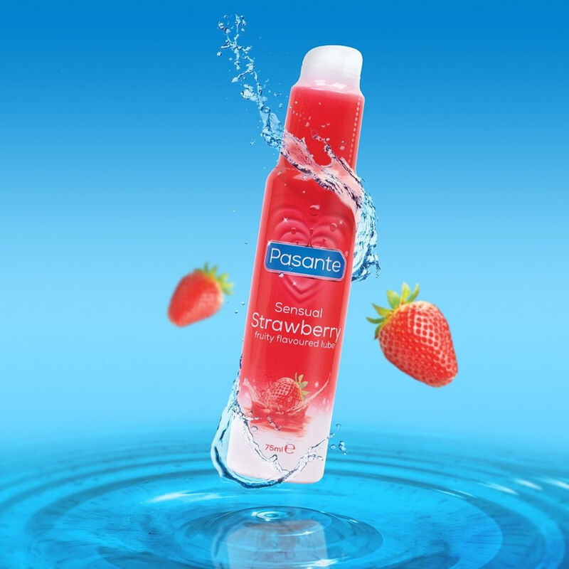 Lubricante Pasante Sabor Fresa 75 Ml